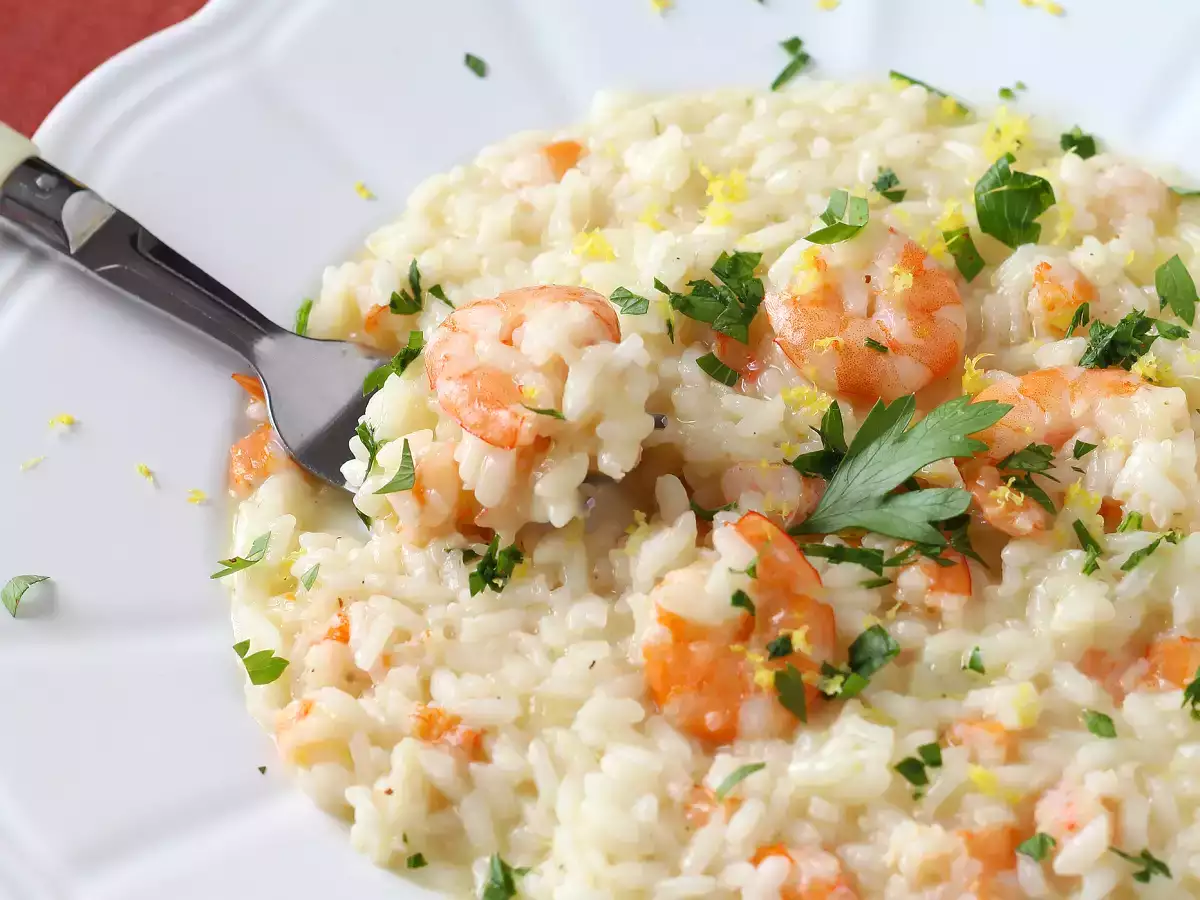 Risotto med räkor och citron – en elegant och lättlagad rätt - foto 2