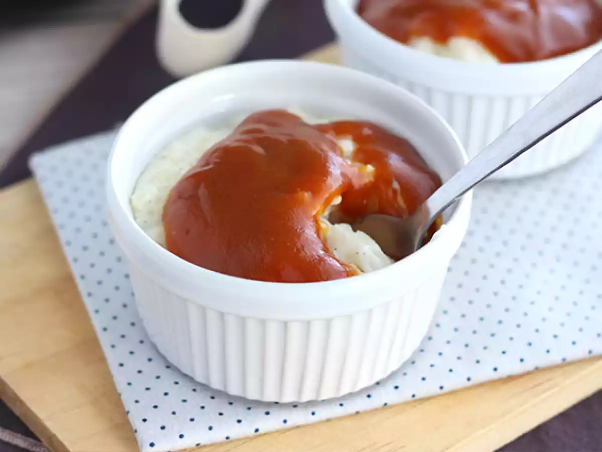 Rispudding med saltad smörkola - foto 2