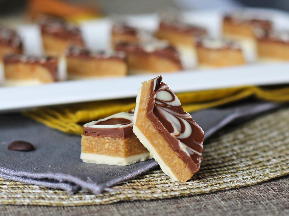 Rkhama, den marockanska jordnöts- och chokladgodisen som inte behöver någon ugn