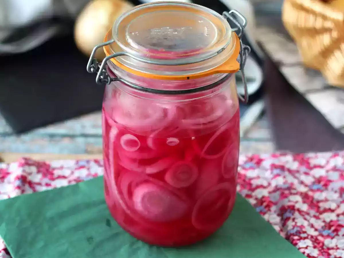 Rödlökspickles, perfekt för att förhöja dina rätter! - foto 2