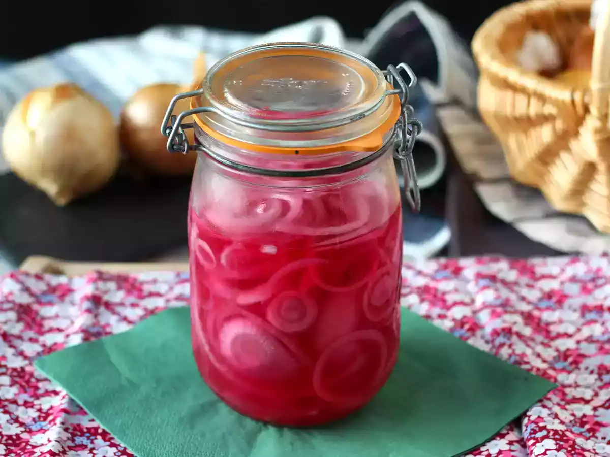 Rödlökspickles, perfekt för att förhöja dina rätter! - foto 5