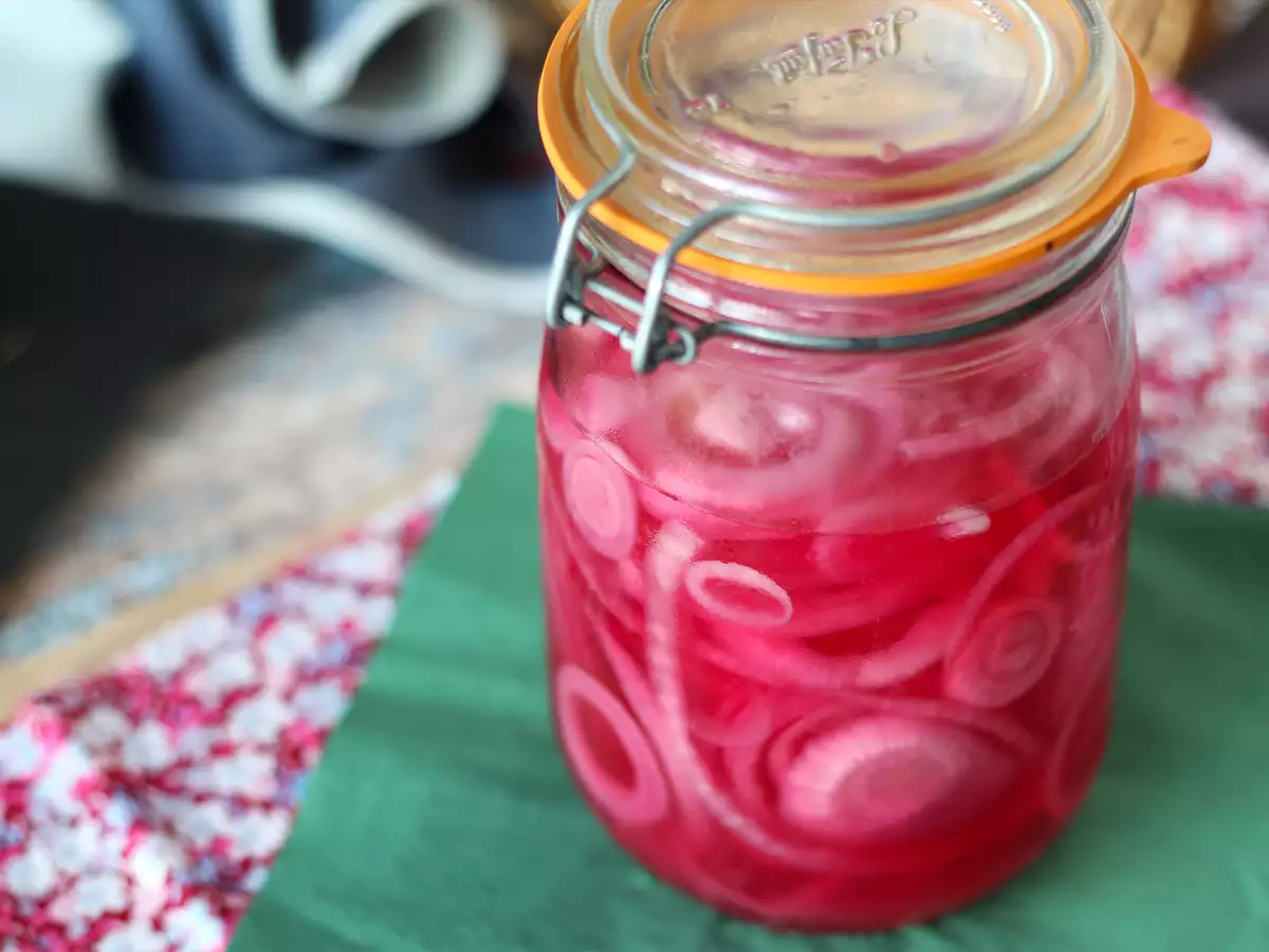Rödlökspickles – perfekta för att sätta extra smak på dina rätter! - foto 4