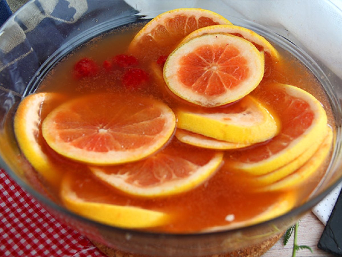 Rosa sangria med rosévin - foto 2