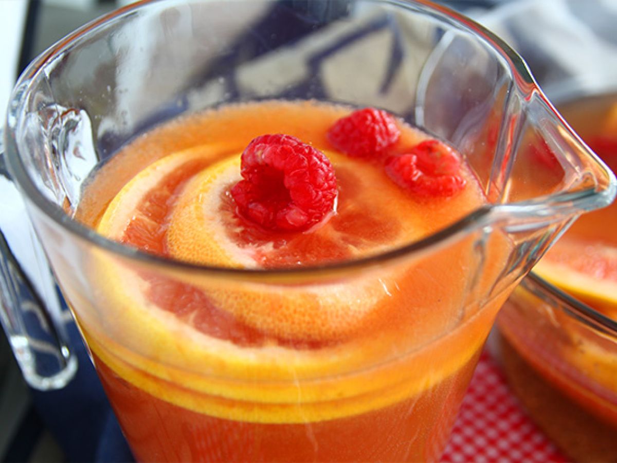 Rosa sangria med rosévin - foto 4