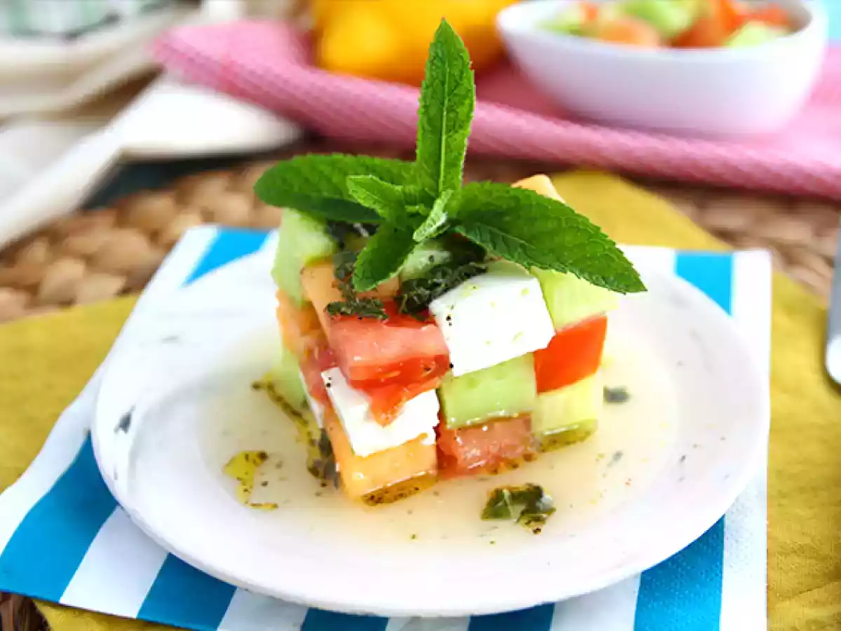 Rubiks kubsallad