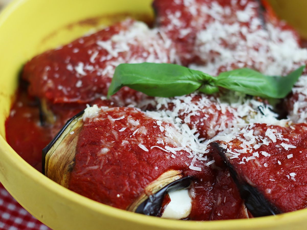 Rullar med aubergine parmigiana - foto 4