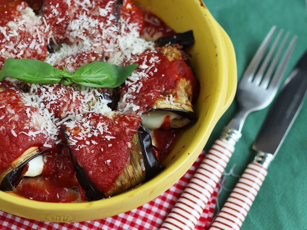 Rullar med aubergine parmigiana - foto 5