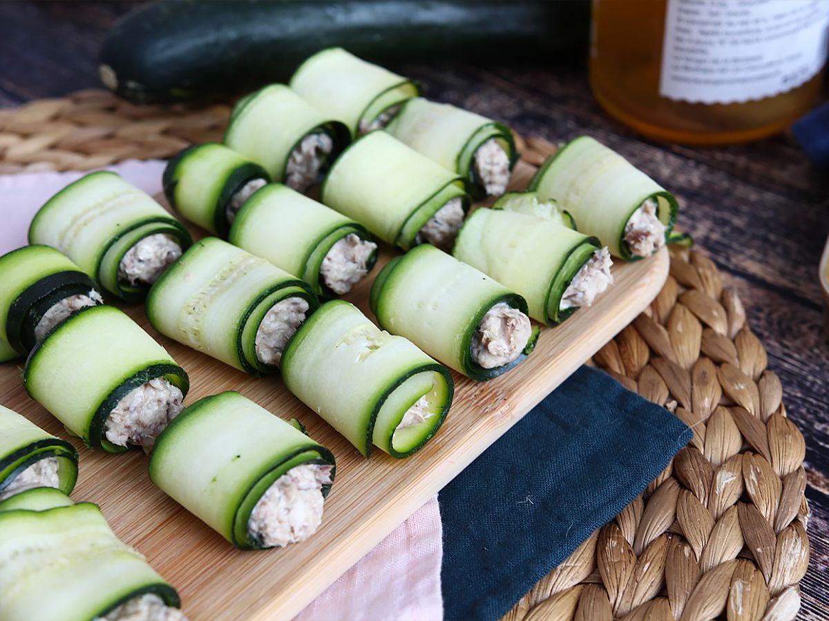 Rullar med zucchini och sardiner - foto 2