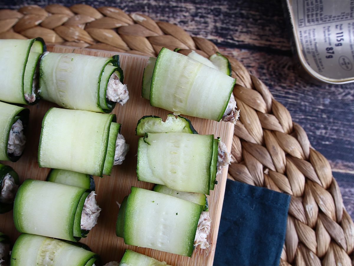 Rullar med zucchini och sardiner - foto 3