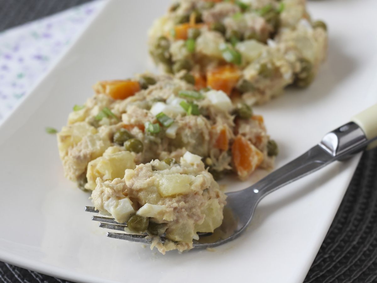 Rysk sallad med hemgjord majonnäs - foto 2
