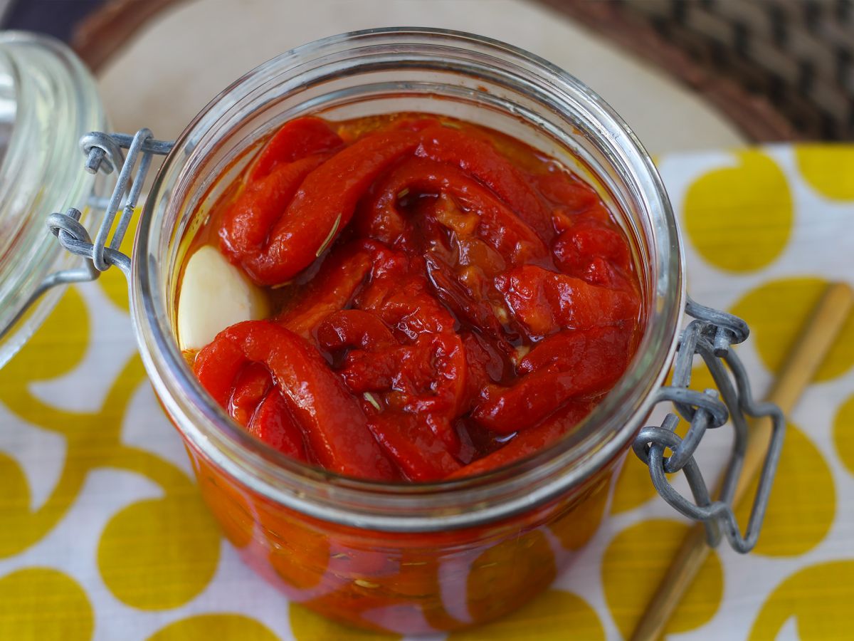 Sallad med rostad paprika i luftfritös - foto 2