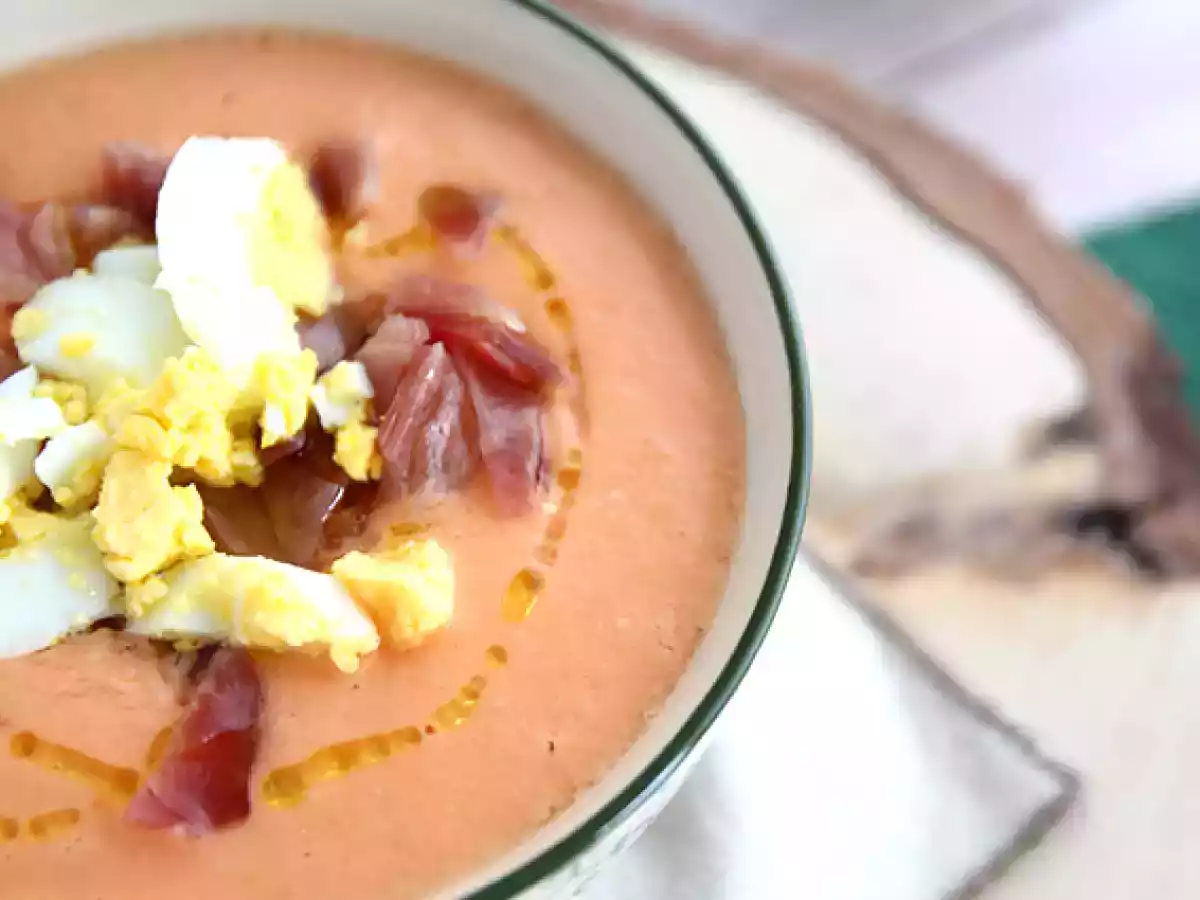 Salmorejo, spansk kall soppa - foto 2