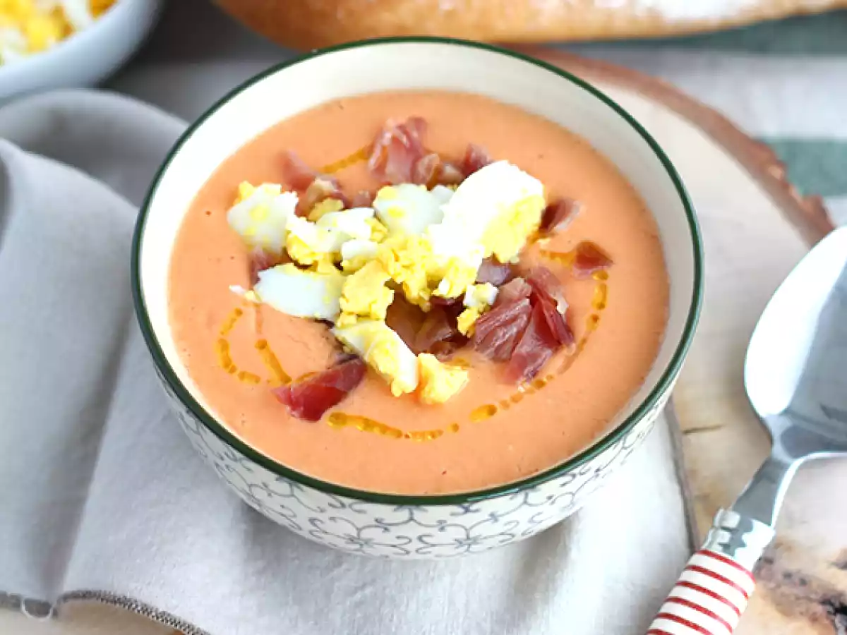 Salmorejo, spansk kall soppa - foto 4