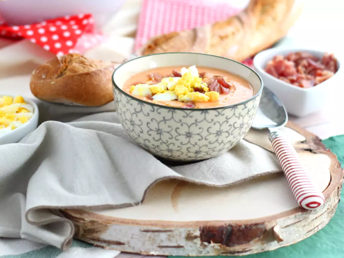 Salmorejo – spansk kall tomatsoppa - foto 3