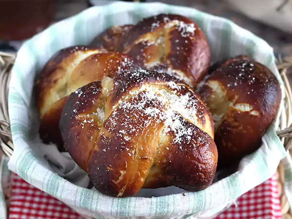Salta kringlor med mozzarella och rosmarin - foto 4