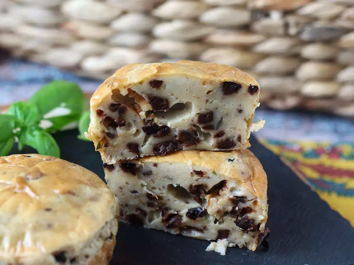 Salta muffins med oliver och Philadelphia i airfryer - foto 4