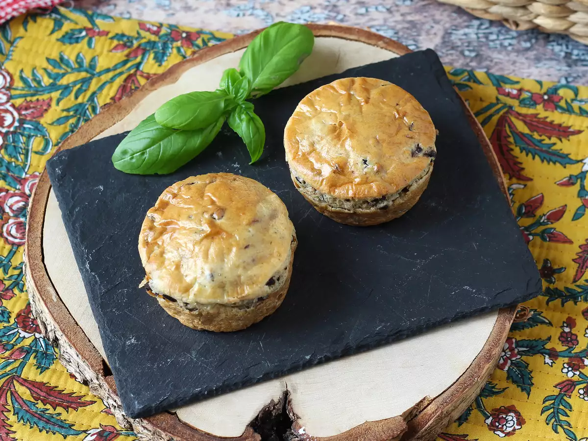 Salta muffins med oliver och Philadelphia i airfryer - foto 5