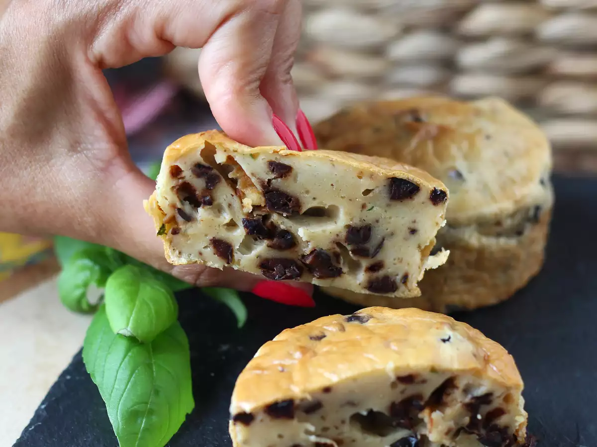 Salta muffins med oliver och Philadelphia i airfryer - foto 6