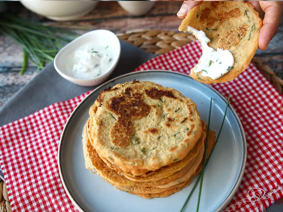 Salta pannkakor med röda linser: enkelt och proteinrikt recept - foto 4