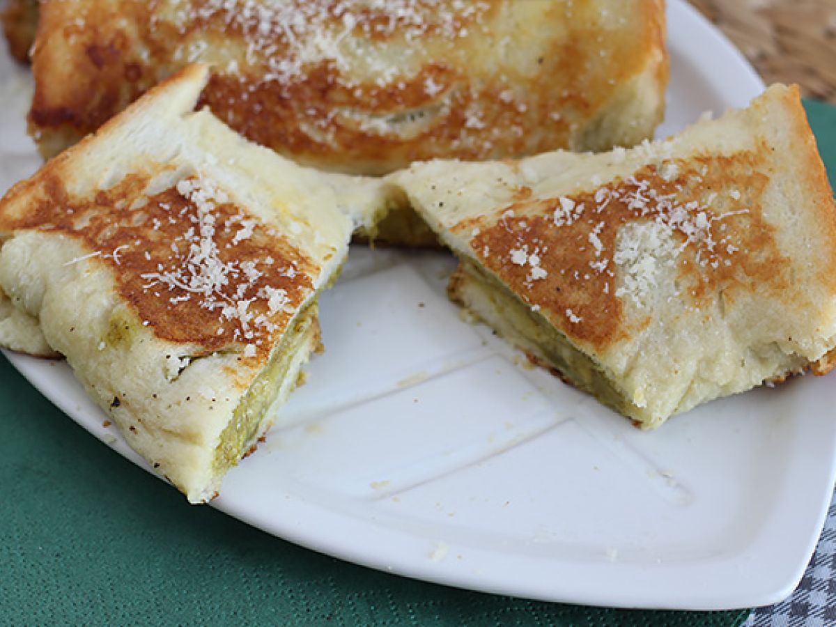 Saltade fattiga riddare med pesto - foto 2