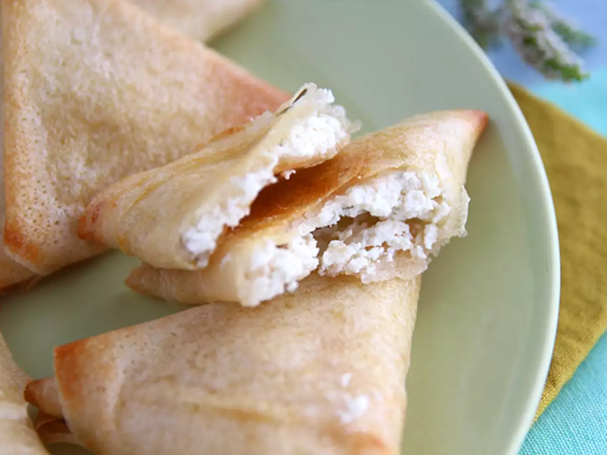 Samosas med getost och honung - foto 4