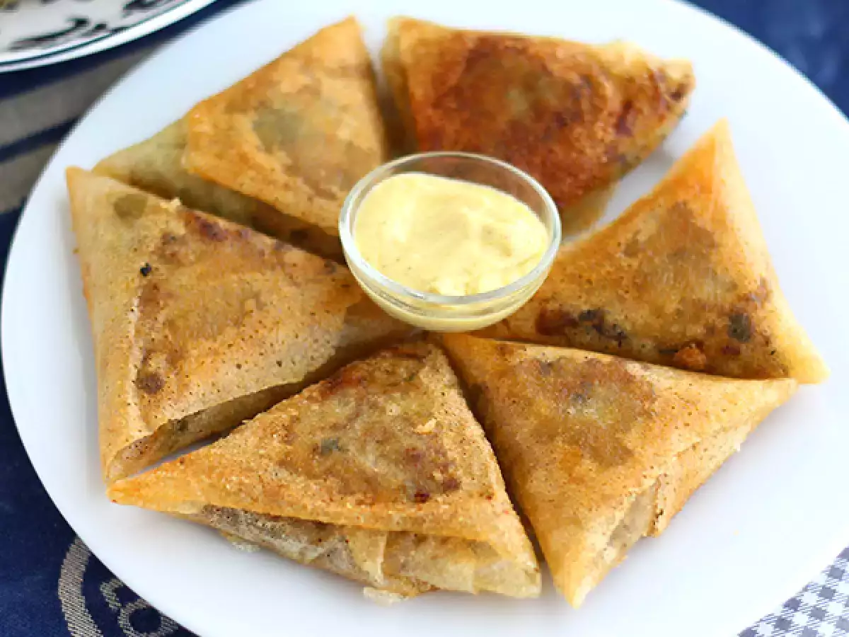 Samosas med nötkött