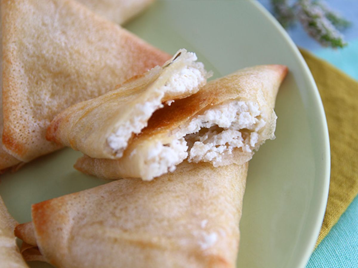 Samoussas med getost och honung - foto 4