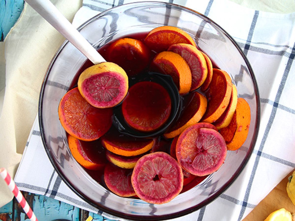 Sangria med citrusfrukter - foto 2