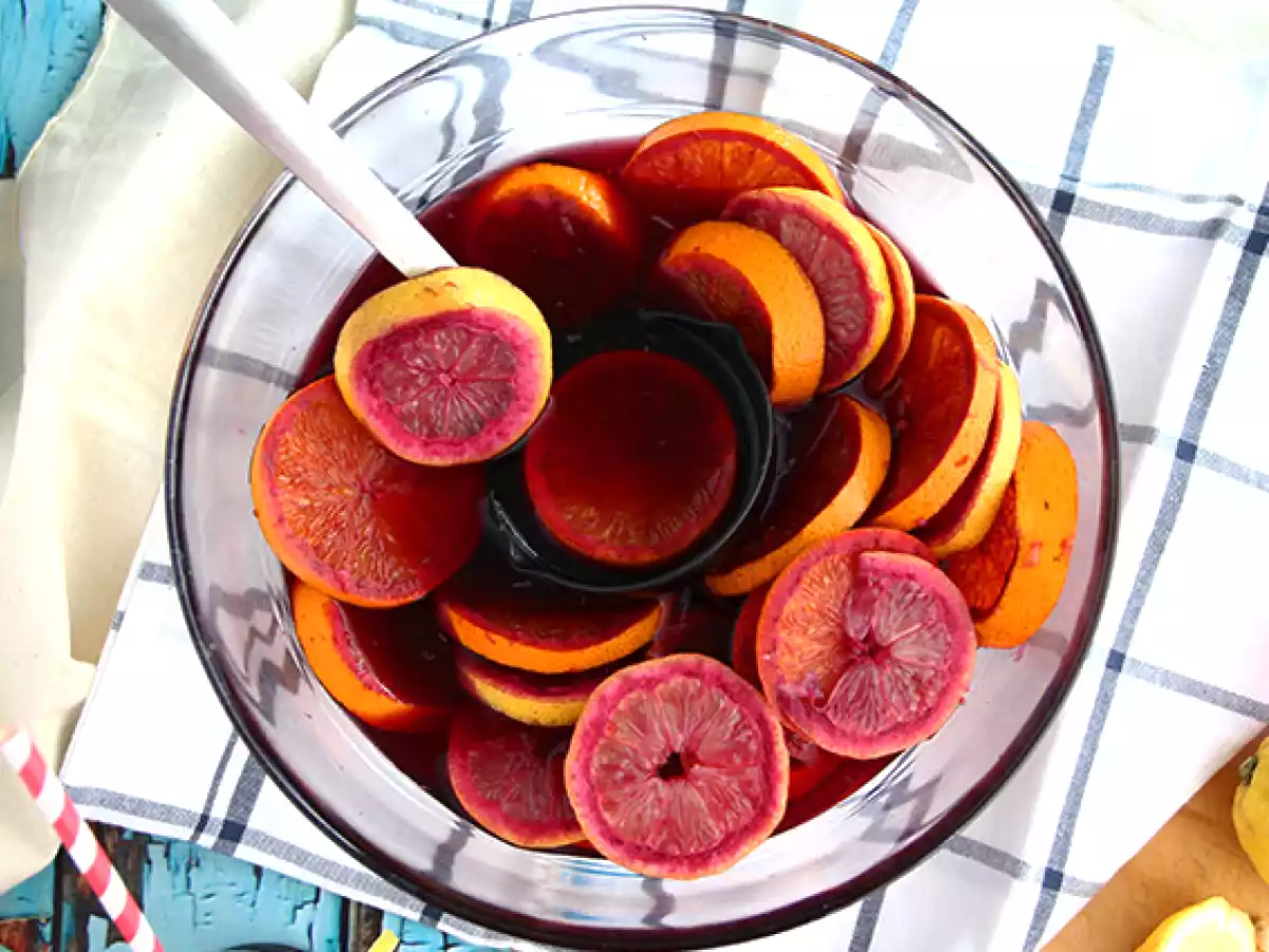 Sangria med citrusfrukter - foto 2