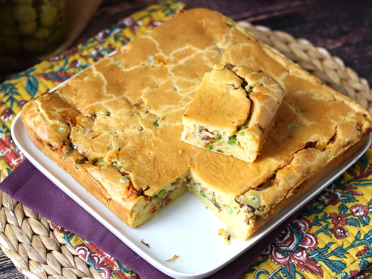 Sardinkaka: ett enkelt, saftigt och välsmakande recept - foto 5