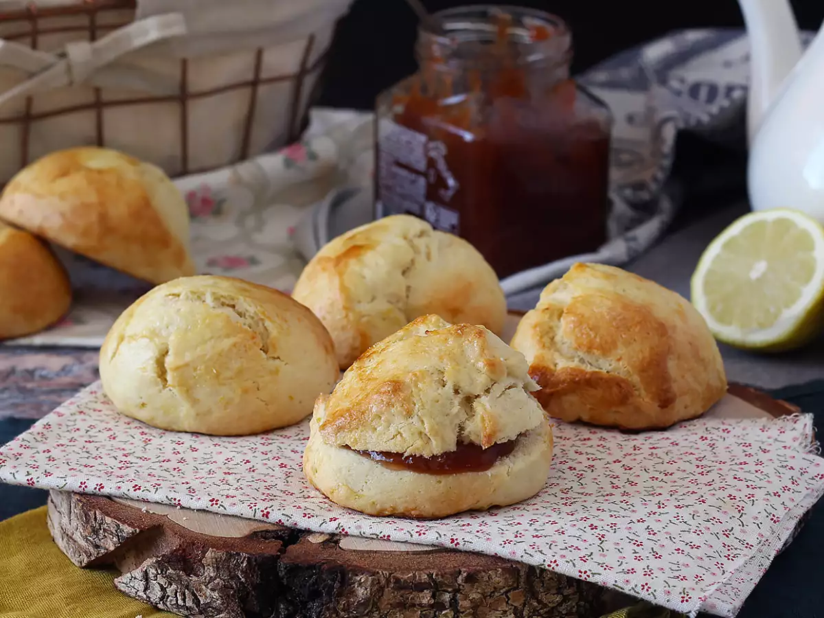 Scones med citronskal - foto 5