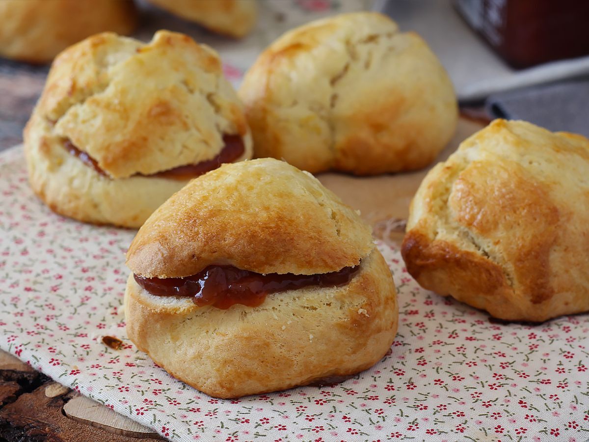 Scones med citronzest