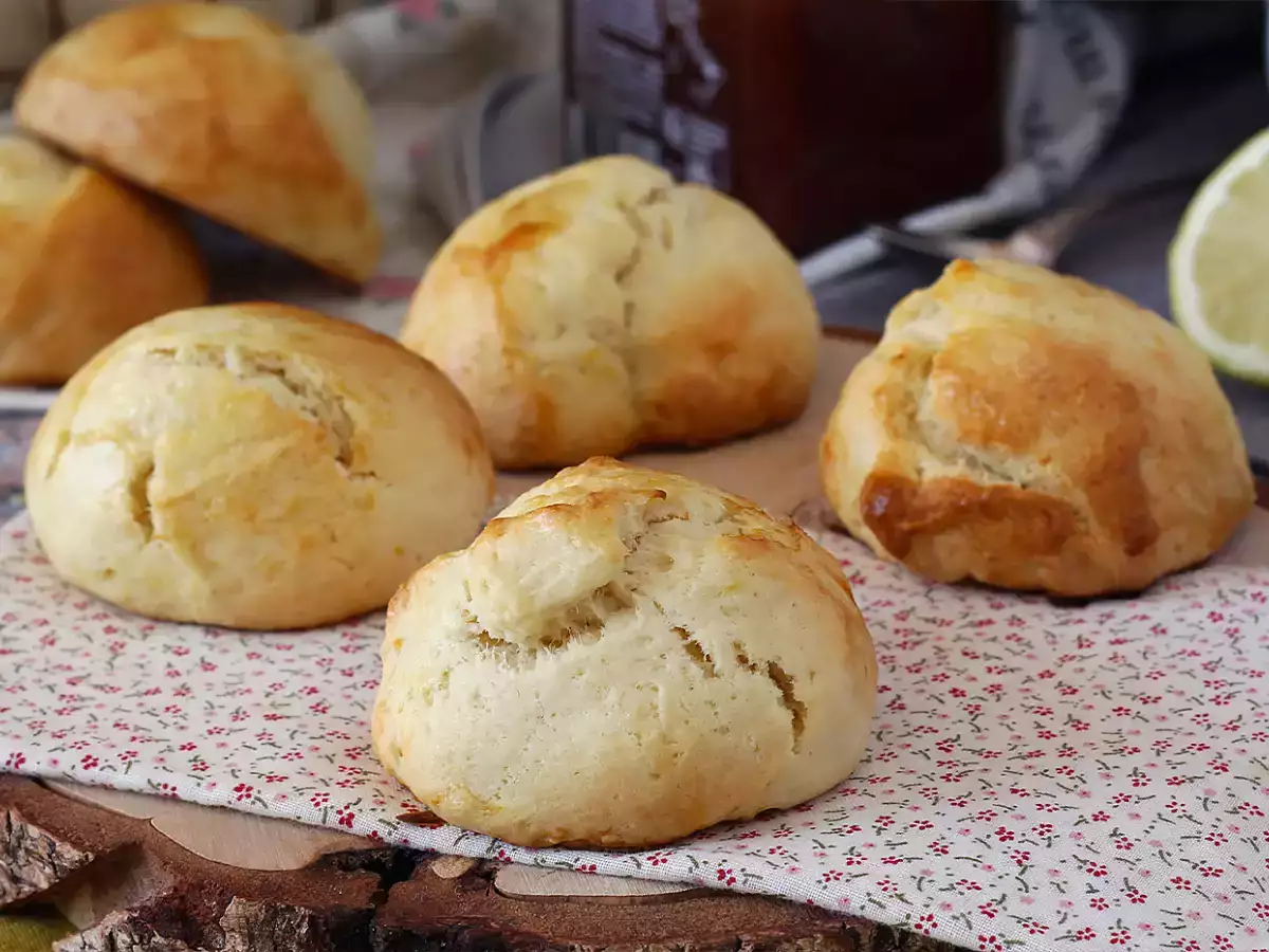 Scones med citronzest - foto 3