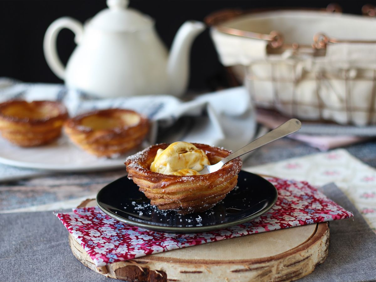 Skålformade bakade churros med generös topping - foto 7