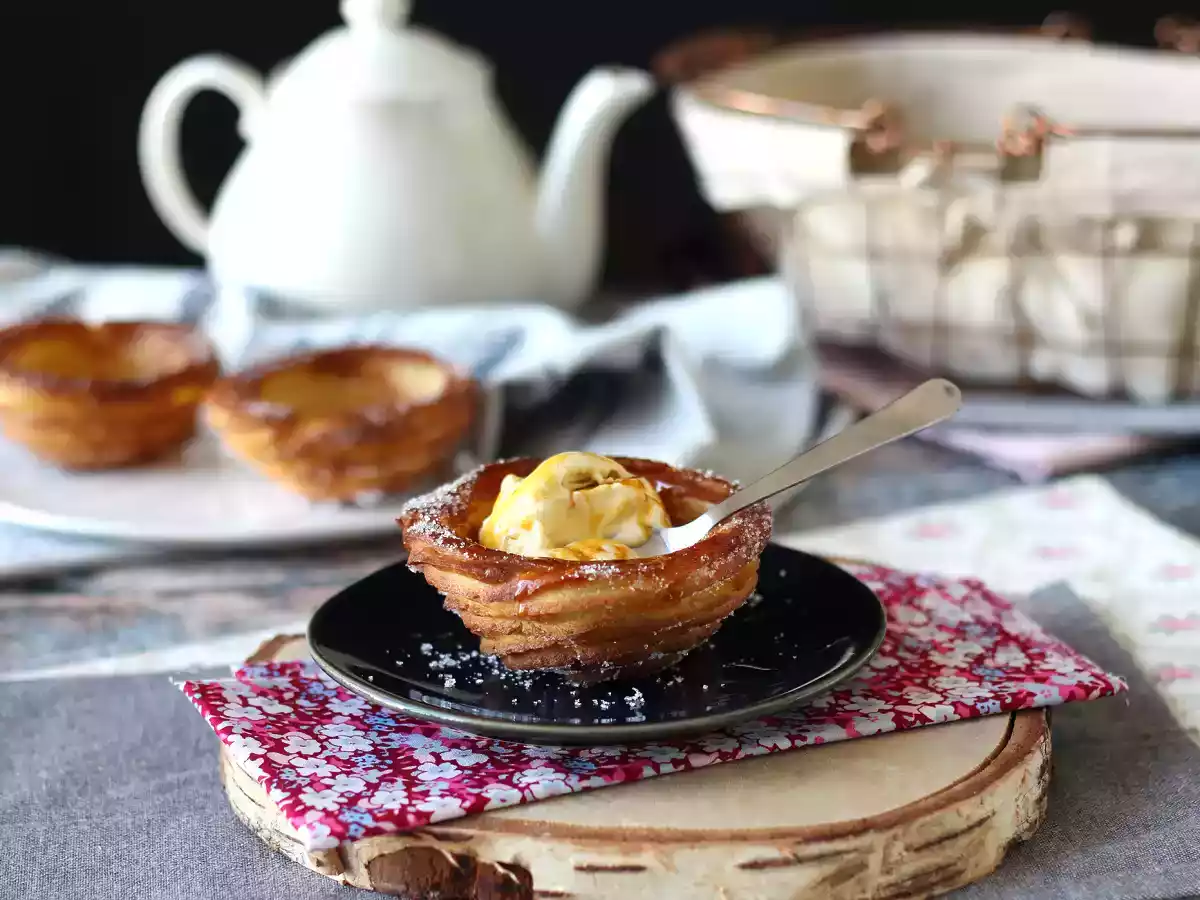 Skålformade bakade churros med generös topping - foto 7