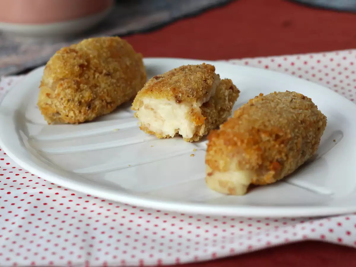 Skinkkroketter i airfryer: lite olja, men lika krispiga! - foto 6