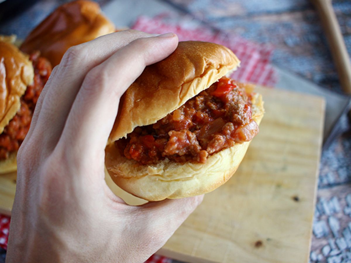 Sloppy Joes-stil hamburgare - foto 2