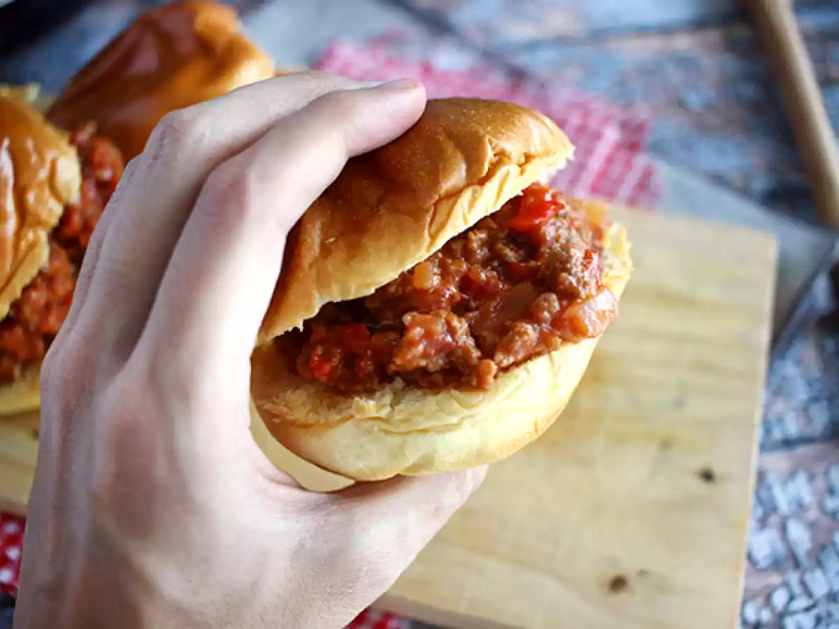 Sloppy Joes-stil hamburgare - foto 2