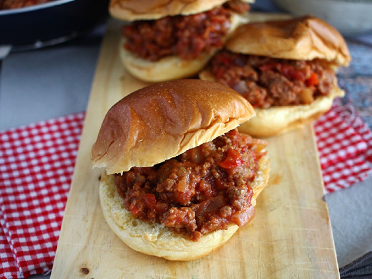Sloppy Joes-stil hamburgare - foto 3