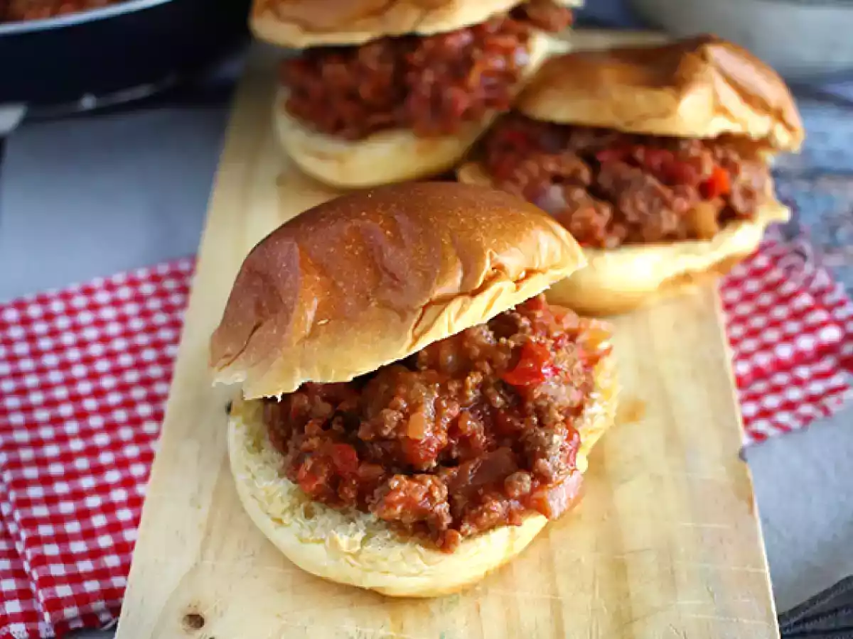Sloppy Joes-stil hamburgare - foto 3