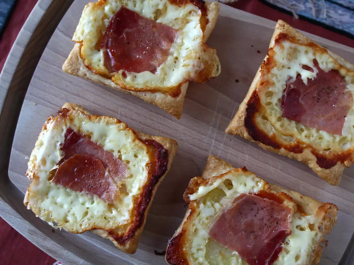 Små tarte tatin med racletteost – portionsbitar - foto 2