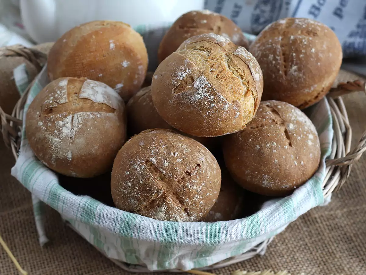 Småbröd utan knådning – krispiga och mjuka! - foto 4