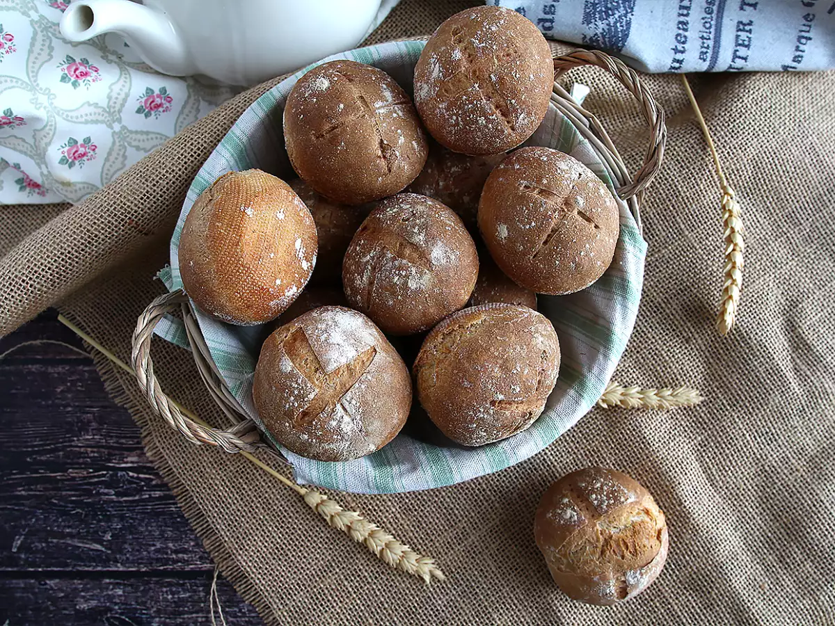 Småbröd utan knådning – krispiga och mjuka! - foto 5