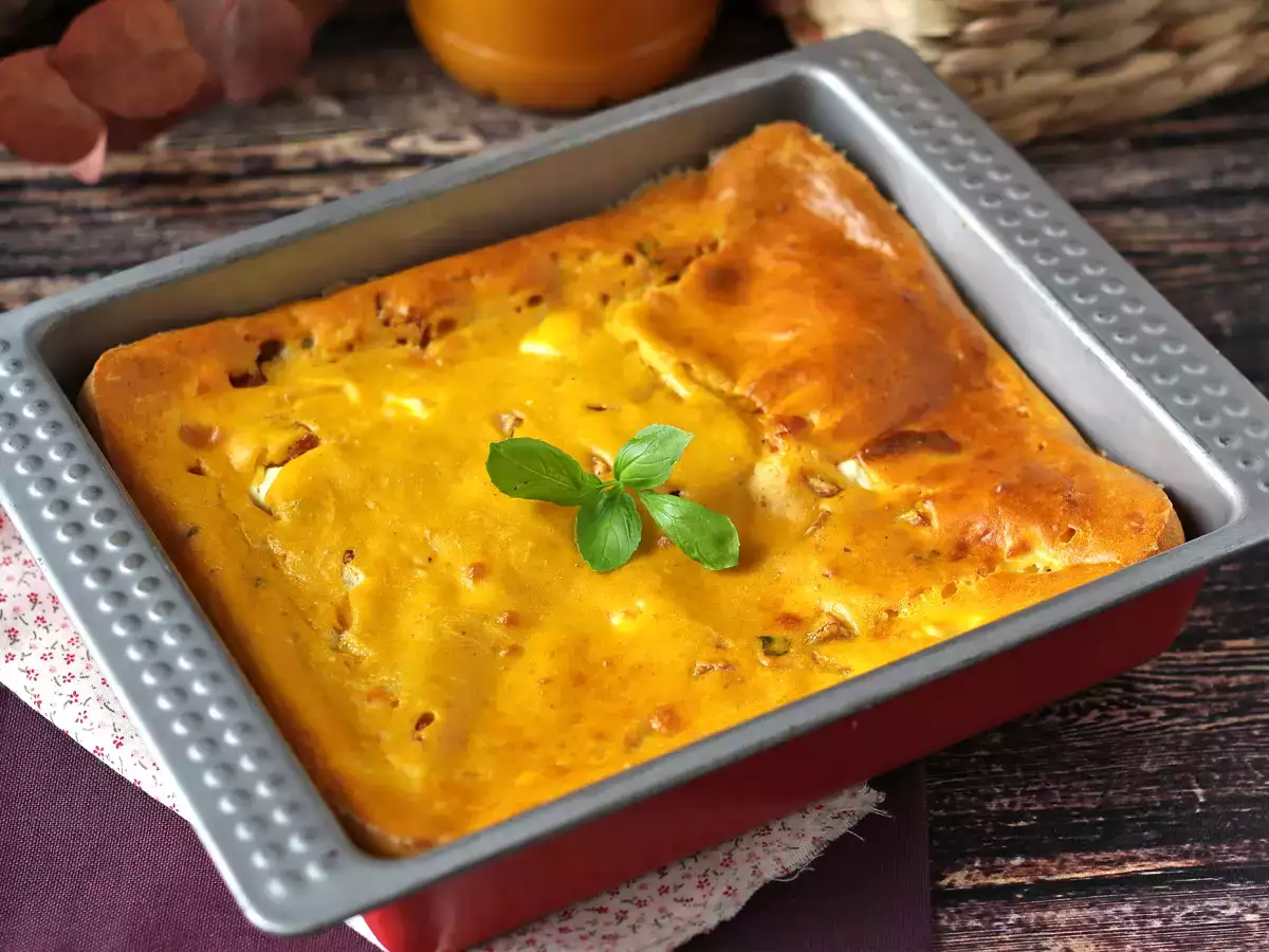 Smakrik skinka och feta brownie med pumpa: det perfekta receptet för återvinningssoppa! - foto 2