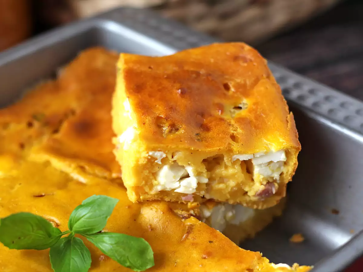 Smakrik skinka och feta brownie med pumpa: det perfekta receptet för återvinningssoppa! - foto 3