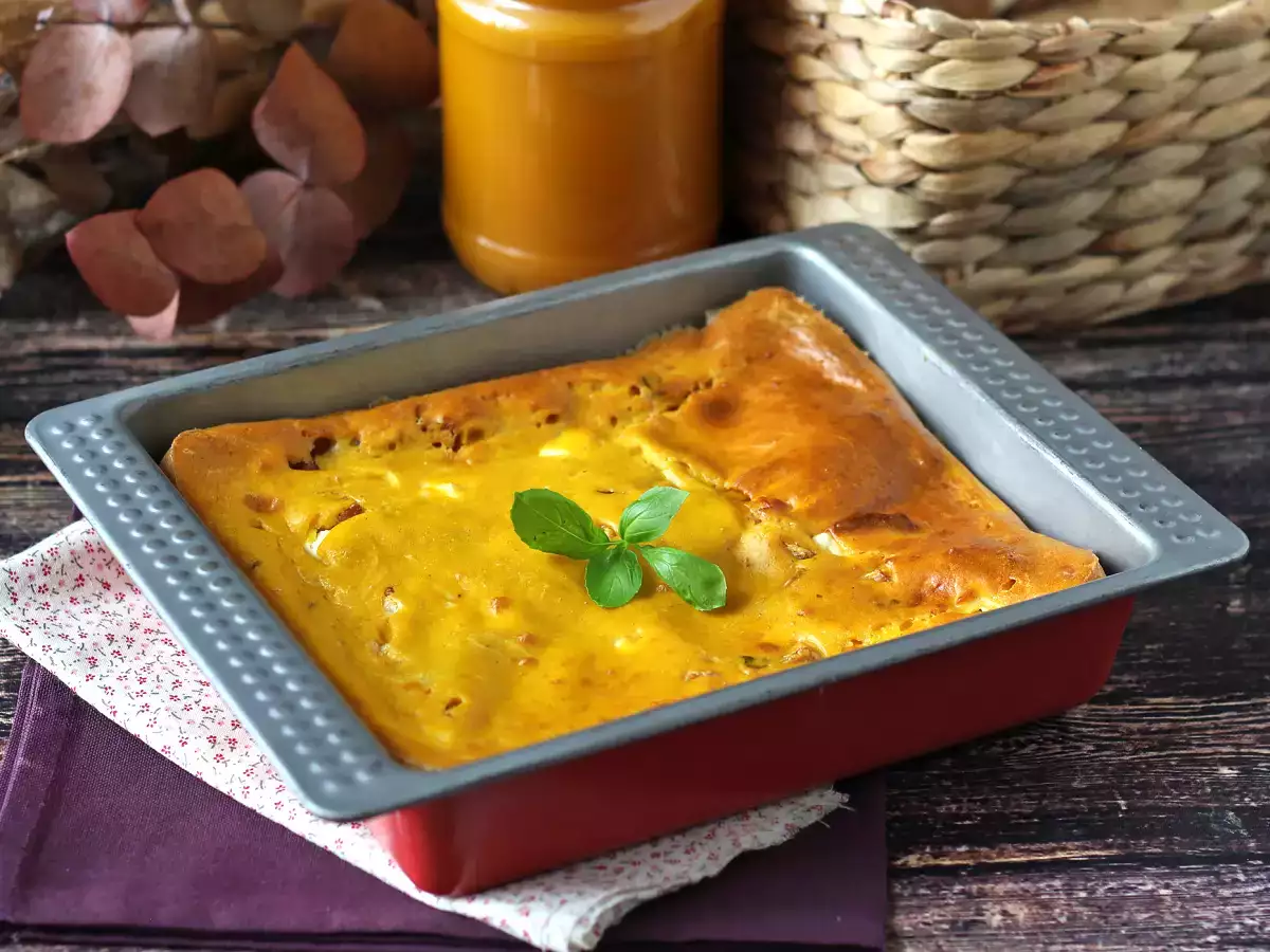 Smakrik skinka och feta brownie med pumpa: det perfekta receptet för återvinningssoppa! - foto 4