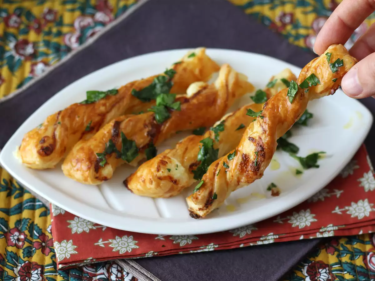 Smördegsostsnurror i airfryer - foto 3