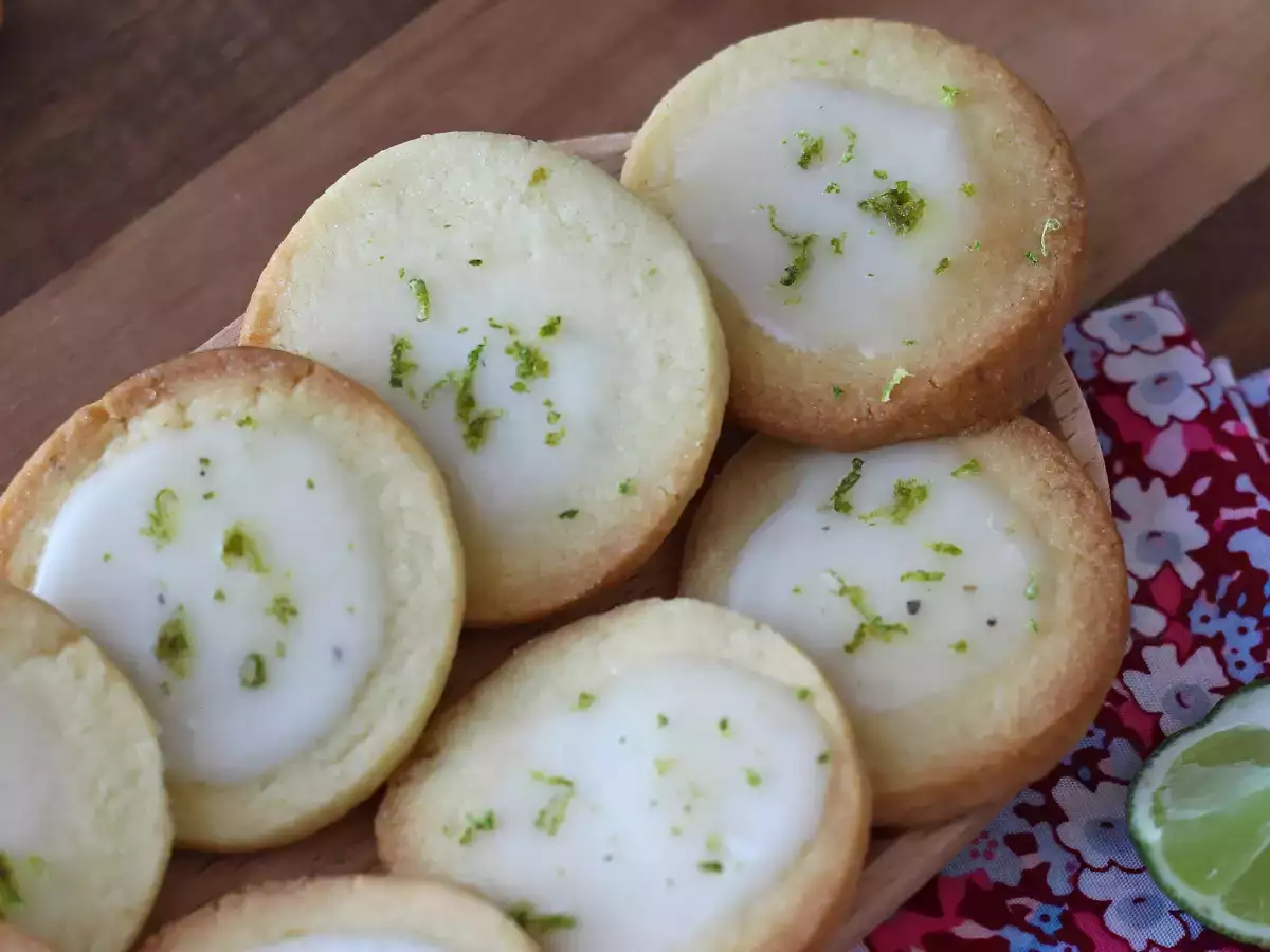 Smörkakor med lime och glasyr - foto 6