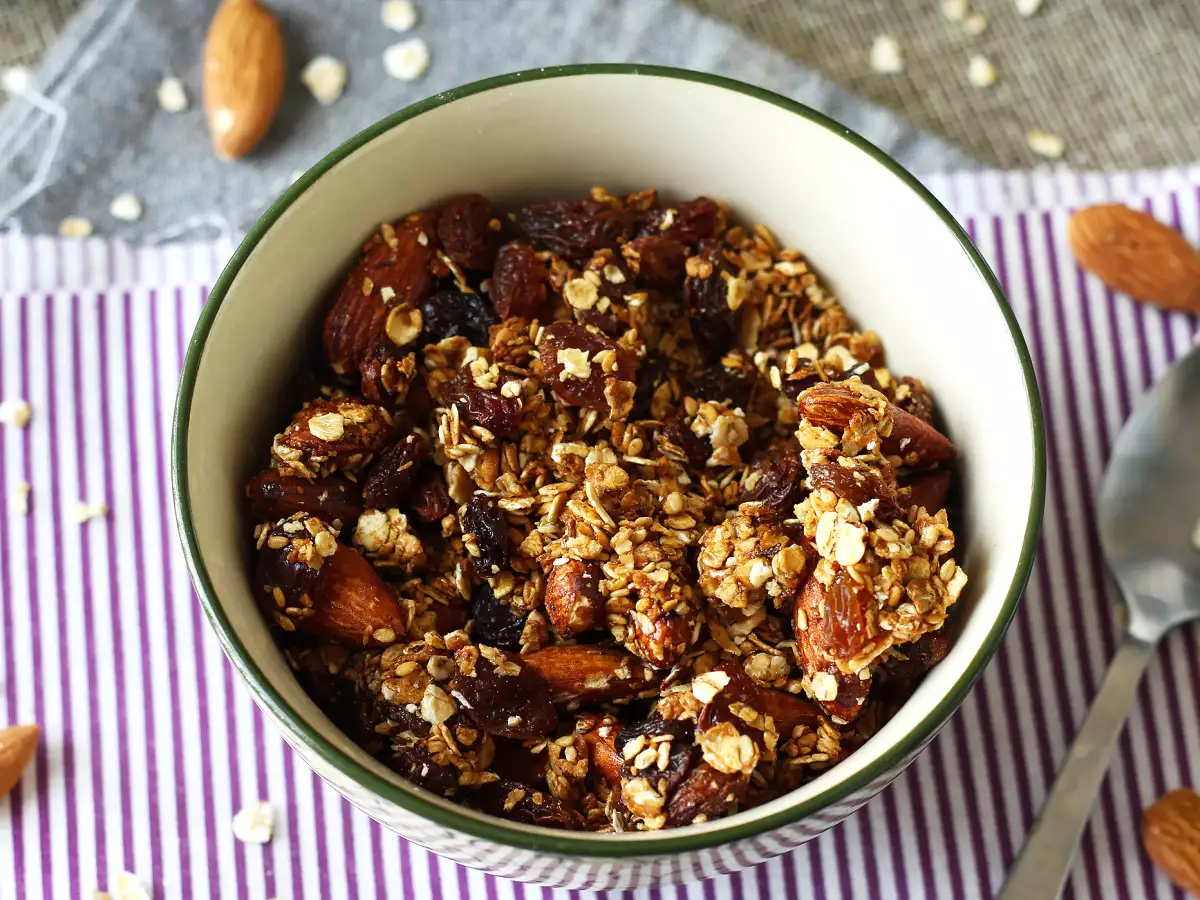 Snabb granola i airfryer – gör frukosten härligt krispig - foto 2
