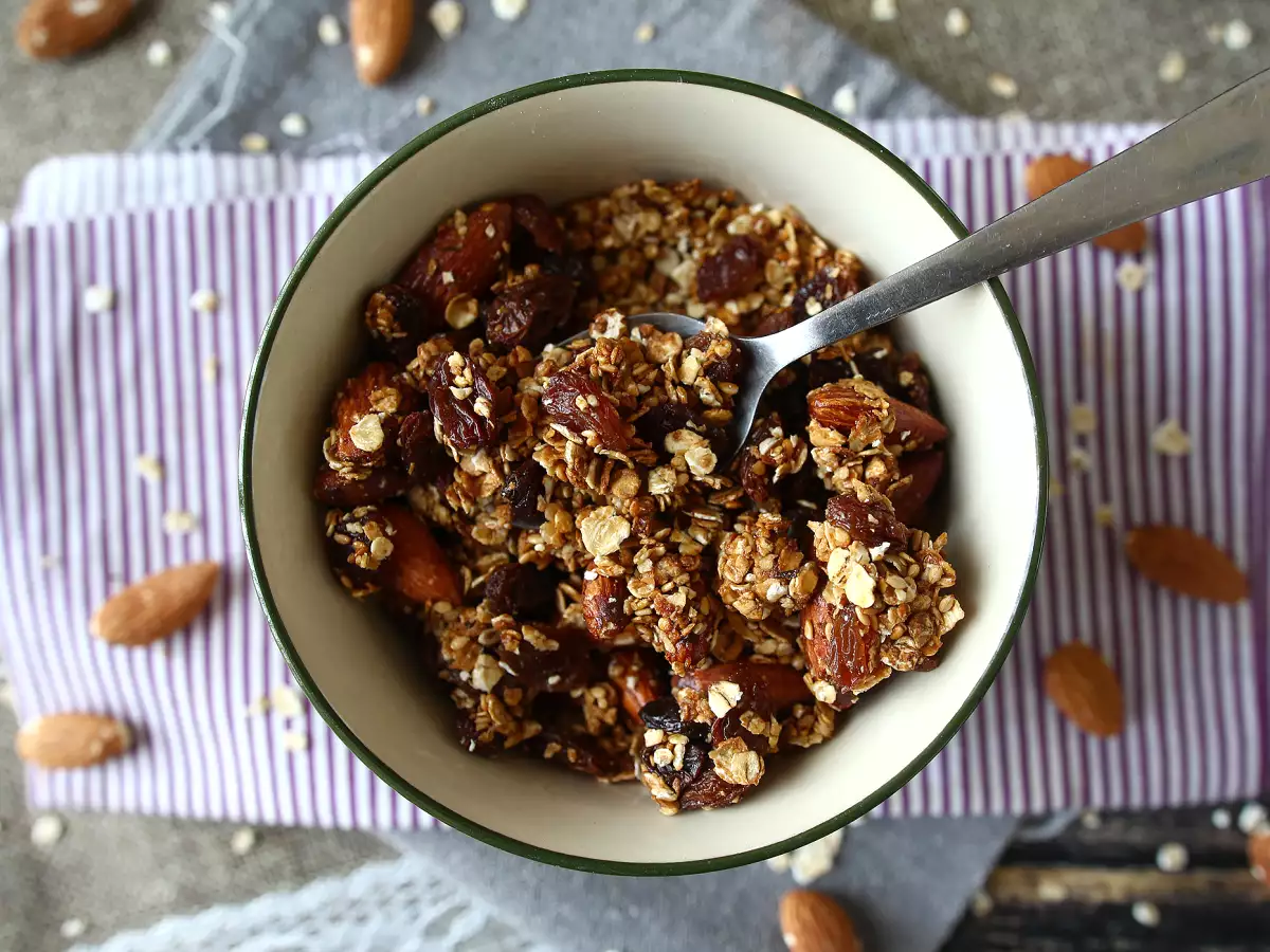 Snabb granola i airfryer – gör frukosten härligt krispig - foto 4